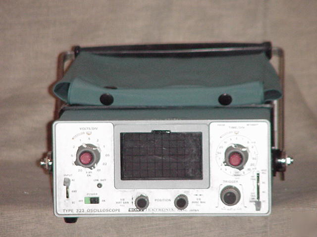 Sony tektronix type 323 oscilloscope 4MHZ 