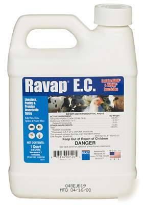 Ravap ec cattle fly tick insecticide concentrate quart