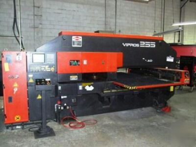 Used turret punch, amada 22 ton turret punch vipros 255