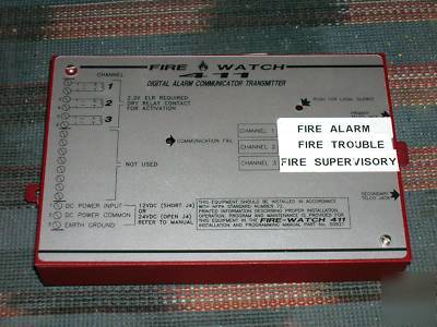 Fire-lite commercial fire alarm 411 communicator dialer