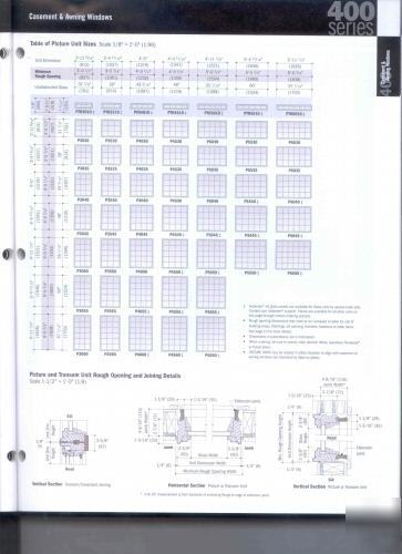 Andersen sandtone dh picture hp window 38 x 69 DHP3056