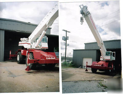 1981 link-belt hsp-8020 rough terrain crane