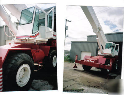 1981 link-belt hsp-8020 rough terrain crane