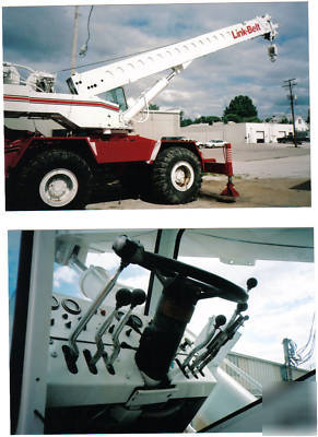 1981 link-belt hsp-8020 rough terrain crane