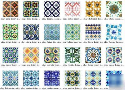 Antique ing architectural decorative ceramic tiles 
