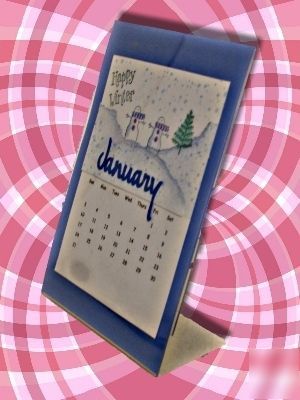Hand crafted desk calander by 