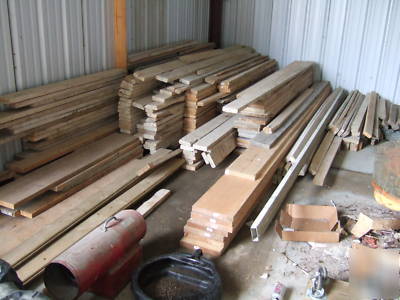 Huge quantity concrete footing lumber flat work forms