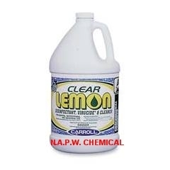 Lemon disinfectant concentrate 2 gal.