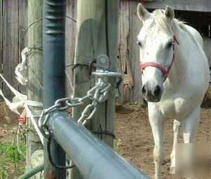 New halo-hook: gate, fence & door chain latch