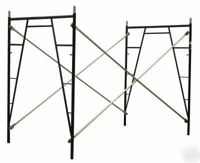 New scaffolding set 5' x 6'8'' x 7' snap on thru frame 