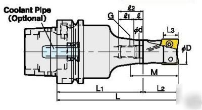 Nikken HSK63A major dream pro-end mill holder