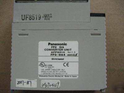 Panasonic FP2-DA4 programmable controller unit 