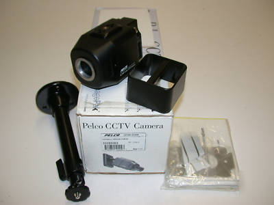 Pelco CC3700H-2 ^ camera color 1/3-inch high res w/ mnt