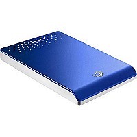 Seagate freeagent go 320GB portable hard drive -blue-