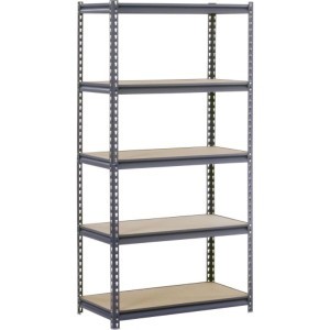 Edsal heavy-duty 5-shelf steel shelving