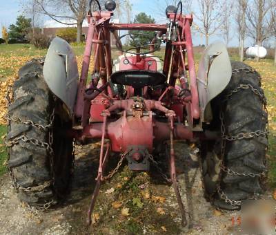 1948 ford 8N tractor with loader
