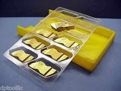 7PCS ng-3178R KC850 kennametal .178 groooving insert 