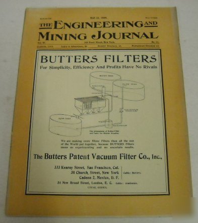 Engineering & mining journal 1909 magazine v 87 # 21