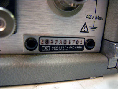Hp agilent 3325B synthesized function generator