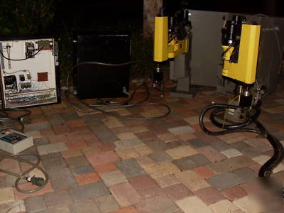 Ibm 7545 scara 4 axis robotic manipulator with gripper 