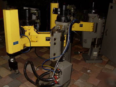 Ibm 7545 scara 4 axis robotic manipulator with gripper 