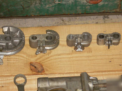 Lakeland parker 412 pipe tube bender w/ dies and blocks