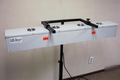 Large dryer for address printer