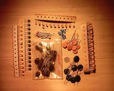New assortment 300 ceramic capacitors manyvalues+bonus