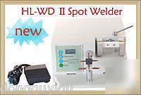 New hl-wdâ…±dental spot welder with manual- brand 