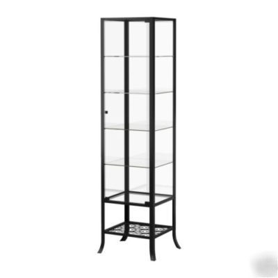 New ikea display cabinet w/lock retail case/showcase