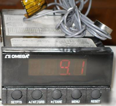 Omega DP25-s panel meter & slb-500 load cell