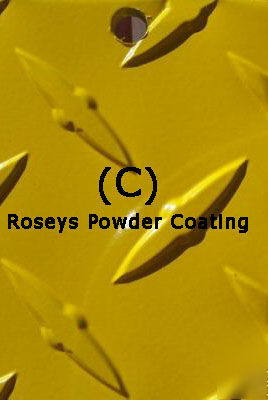 Traffic yellow ogf 70% gloss 2 lb powder coating paint