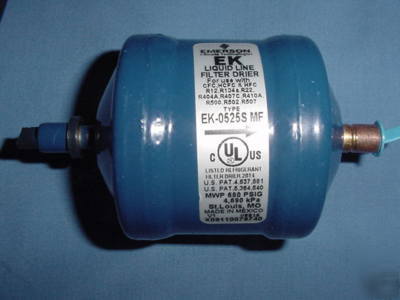 12 emerson ek-0525S mf liquid line filter driers, oem