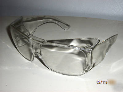 2 uvex ultra-spec i clear safety glasses