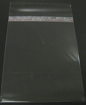 100 11X14 crystal clear bags for mat mattes matting art