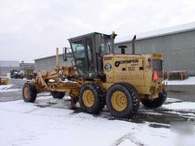 1999 champion grader, scarifier, large plow
