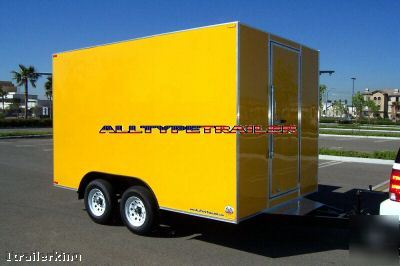 2010 enclosed event vender catering concession trailer