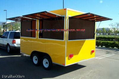 2010 enclosed event vender catering concession trailer