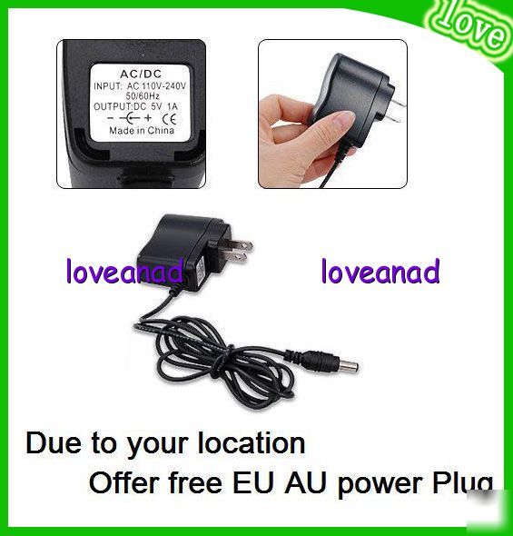 4.5V dc power adapter for turtle light star sky nihgt