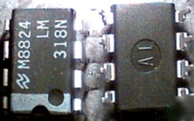 8 LM318N/lm 318/LM318 wideband opamp,150+v/Âµs slew rate