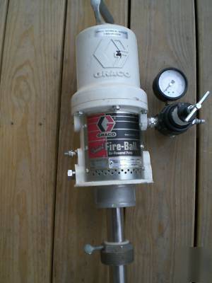 Airless paint sprayer, graco quiet fire-ball pump 
