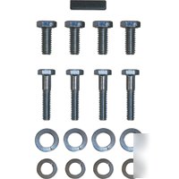 Bolt kit for hydraulic pump mounting bracket