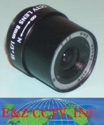 Cs F1.2 fixed 8MM cctv surveillance color camera lens