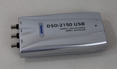 Hantek dso-2150 60 mhz 150 msa/s usb oscilloscope