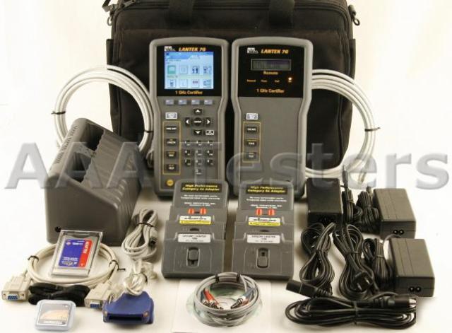 Ideal lantek 7G mm fiber CAT6A CAT7 certfier lantek 7