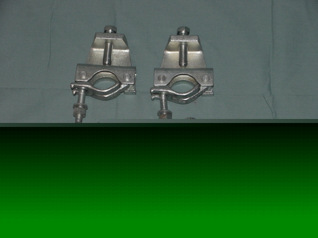 Lot of 4 presco scaffolding i t beam girder couplers