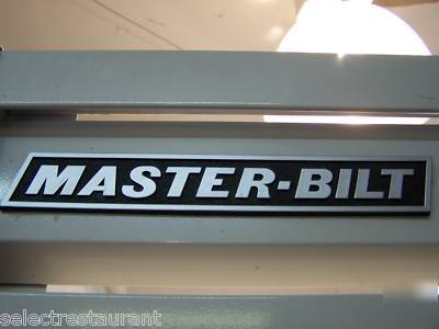 Master-bilt tmg-74 3 door glass merchandiser cooler
