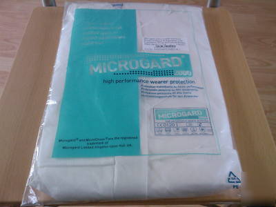 Microguard - disposable overalls with hood - large
