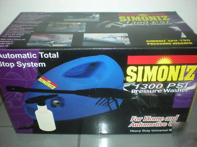 New brand simoniz pressure washer 