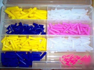 Powder coating masking plugs 250 pcs total + case